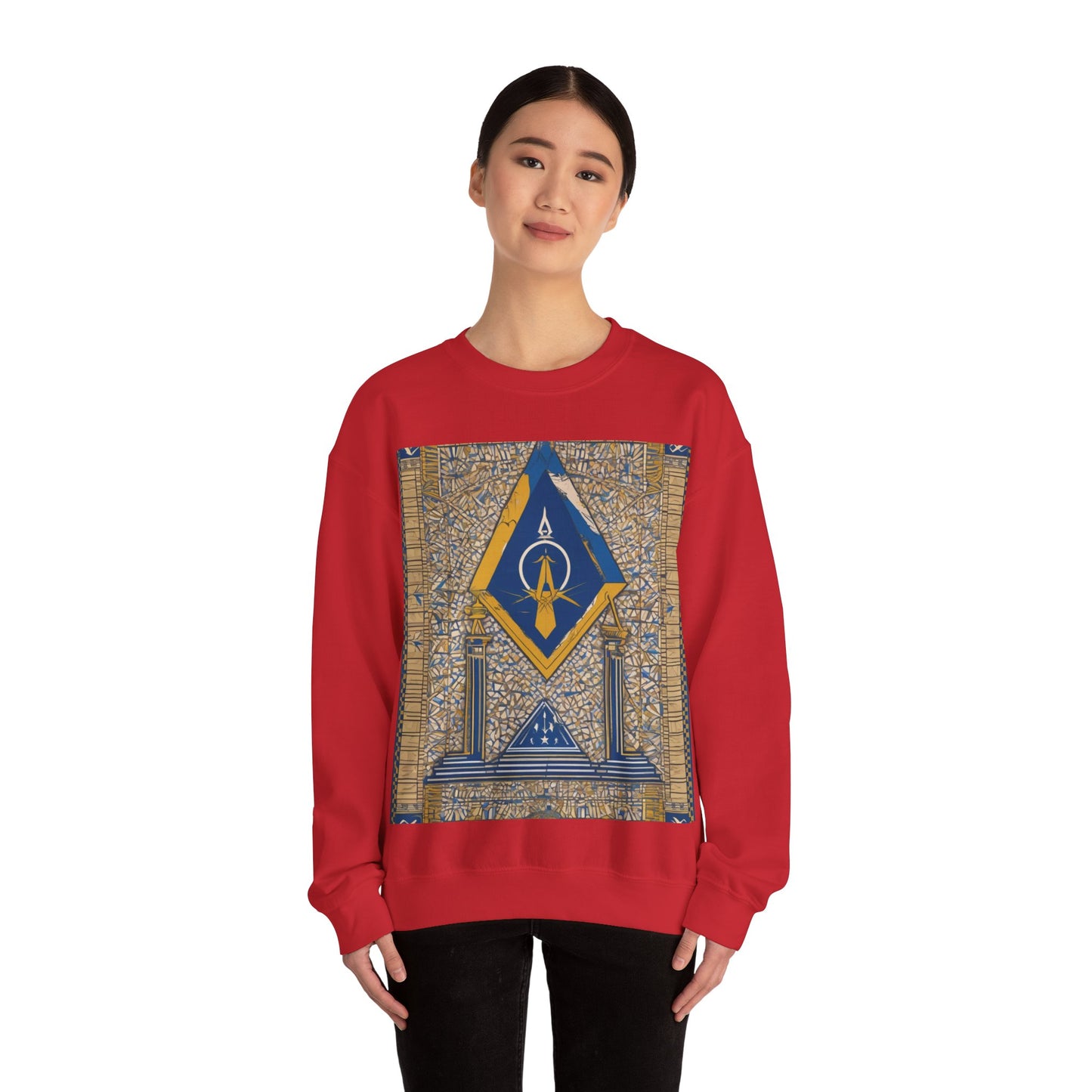 masonic_00197.png — Unisex Heavy Blend Crewneck (G18000)