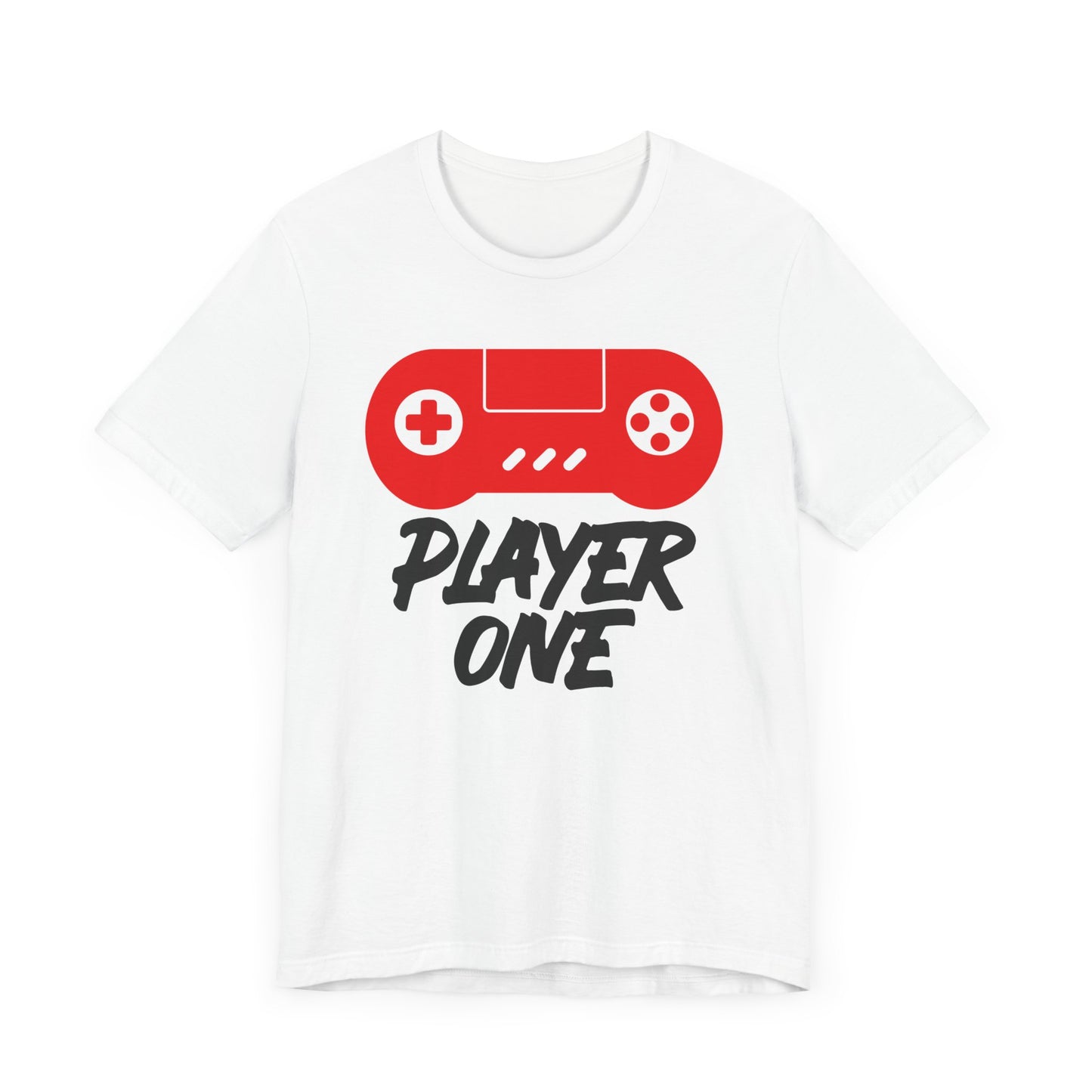 Player One T-shirt, Player Tshirt, Gaming Shirt, Gameboy Unisex Shirt, Game Lover Crewneck Shirt, Short Sleeve Tee, Gift for Him
