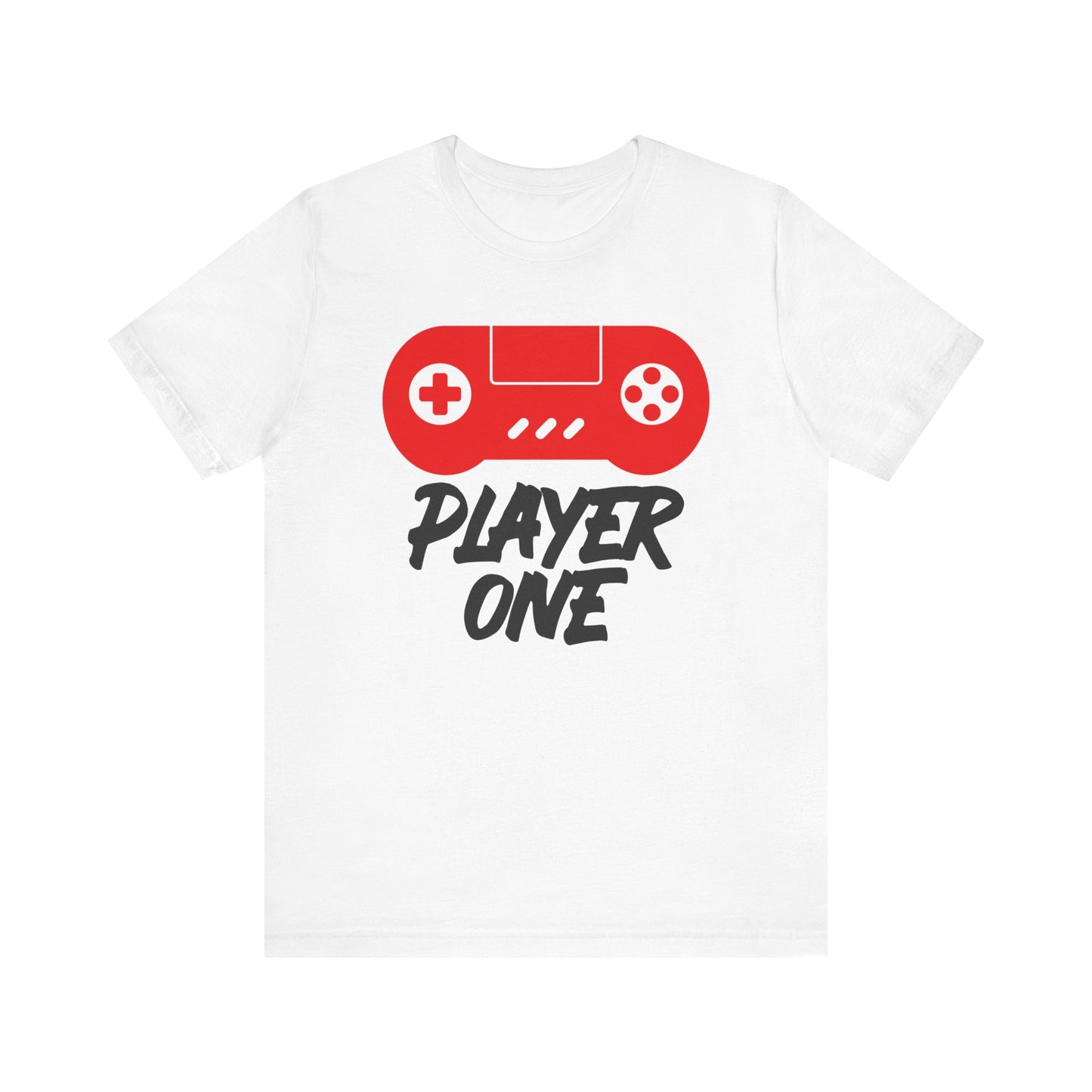 Player One T-shirt, Player Tshirt, Gaming Shirt, Gameboy Unisex Shirt, Game Lover Crewneck Shirt, Short Sleeve Tee, Gift for Him