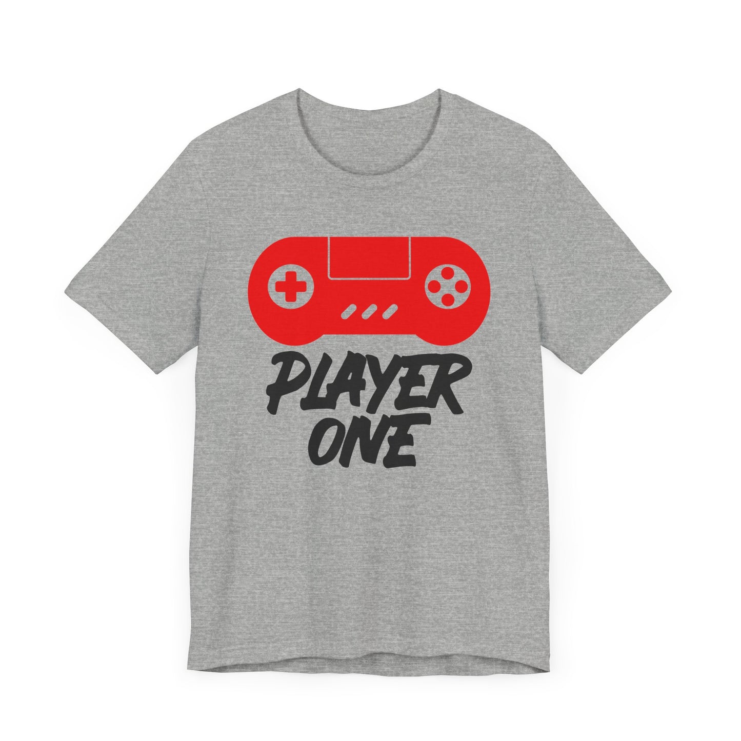 Player One T-shirt, Player Tshirt, Gaming Shirt, Gameboy Unisex Shirt, Game Lover Crewneck Shirt, Short Sleeve Tee, Gift for Him