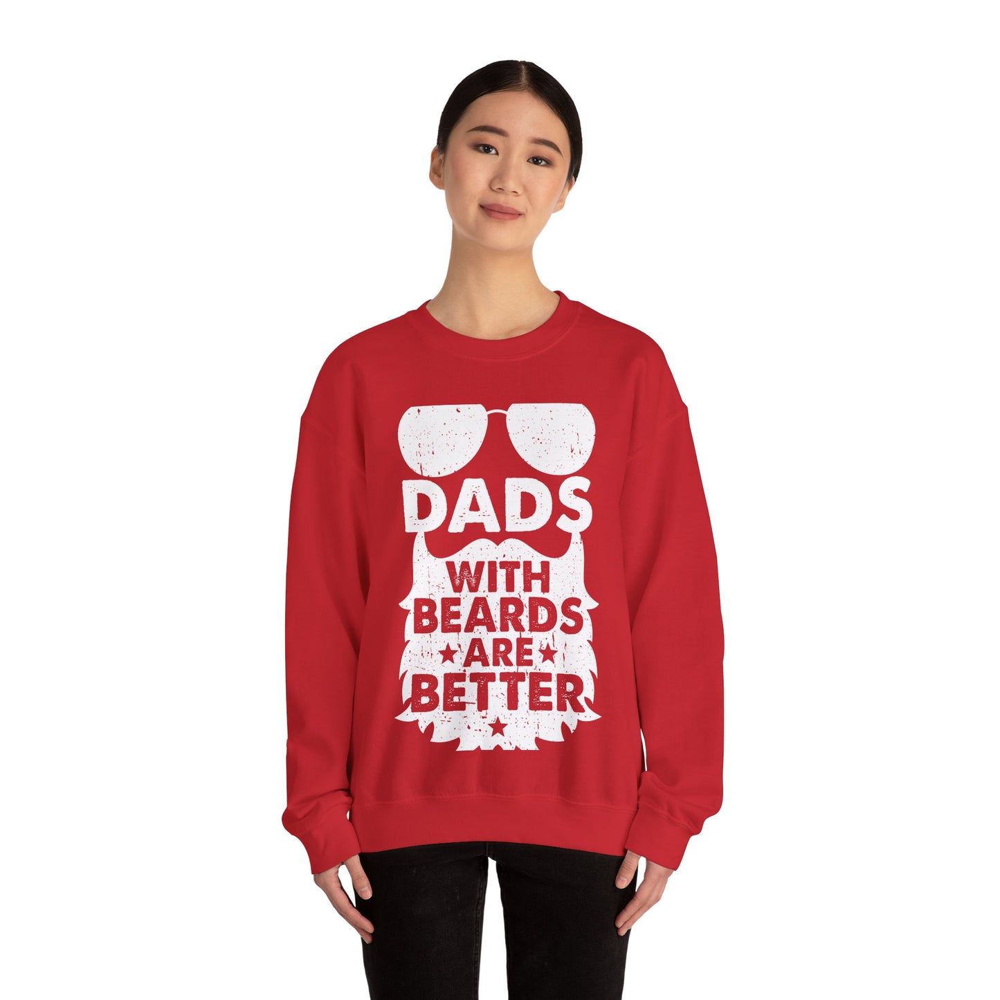 Dad (45) — Unisex Heavy Blend Crewneck (G18000)