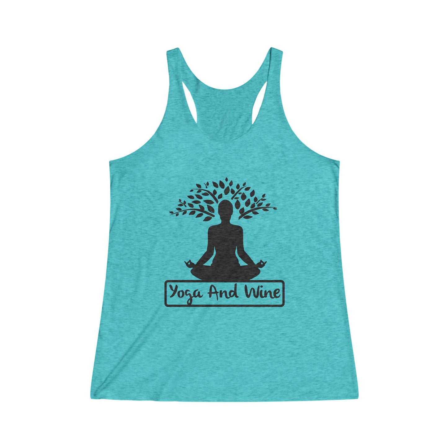 Yoga and Wine Tank Top | Namaste & Wine Lover's Tee | Relaxation Apparel