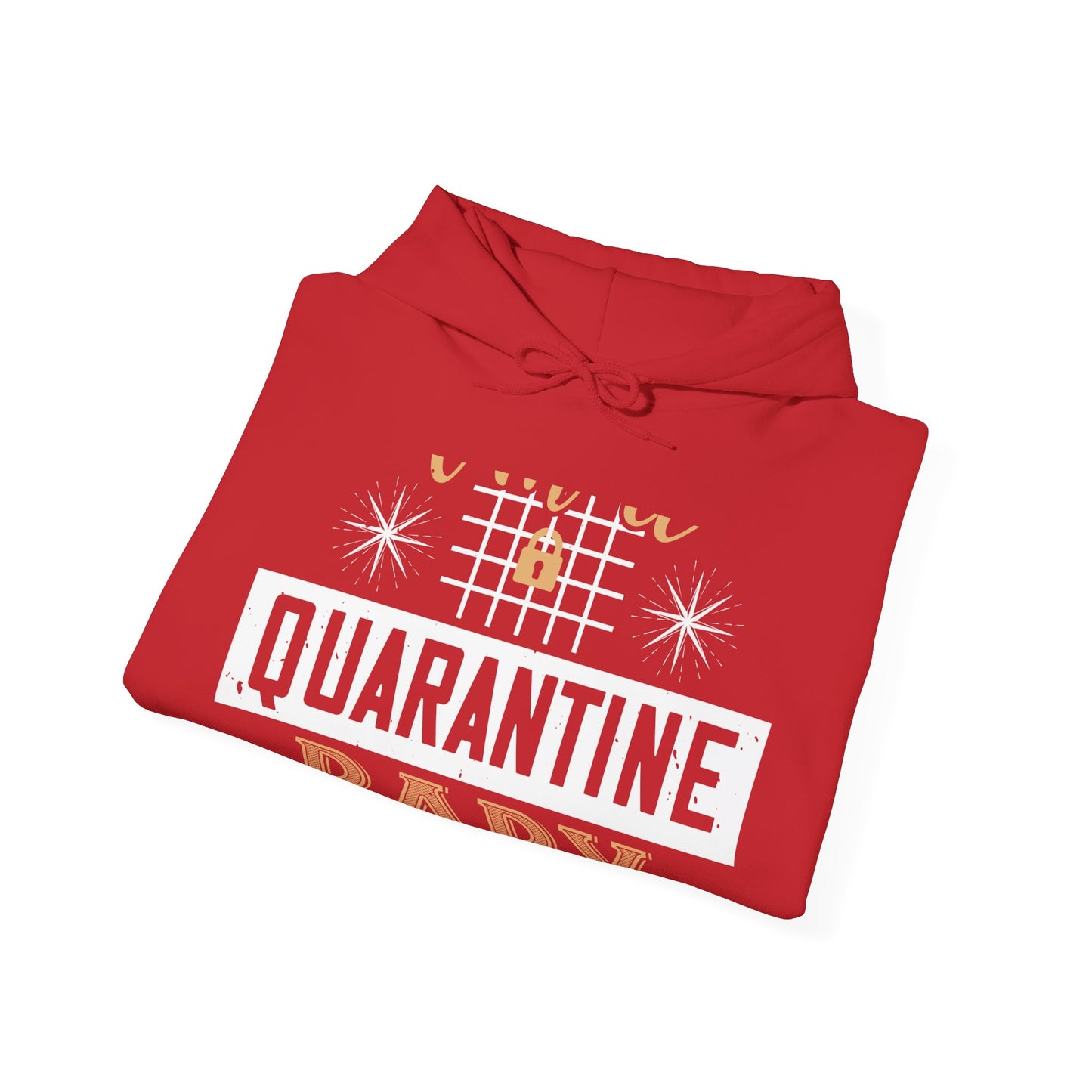 iΓÇÖm quarantine baby-01 — Unisex Heavy Blend Hoodie (G18500)