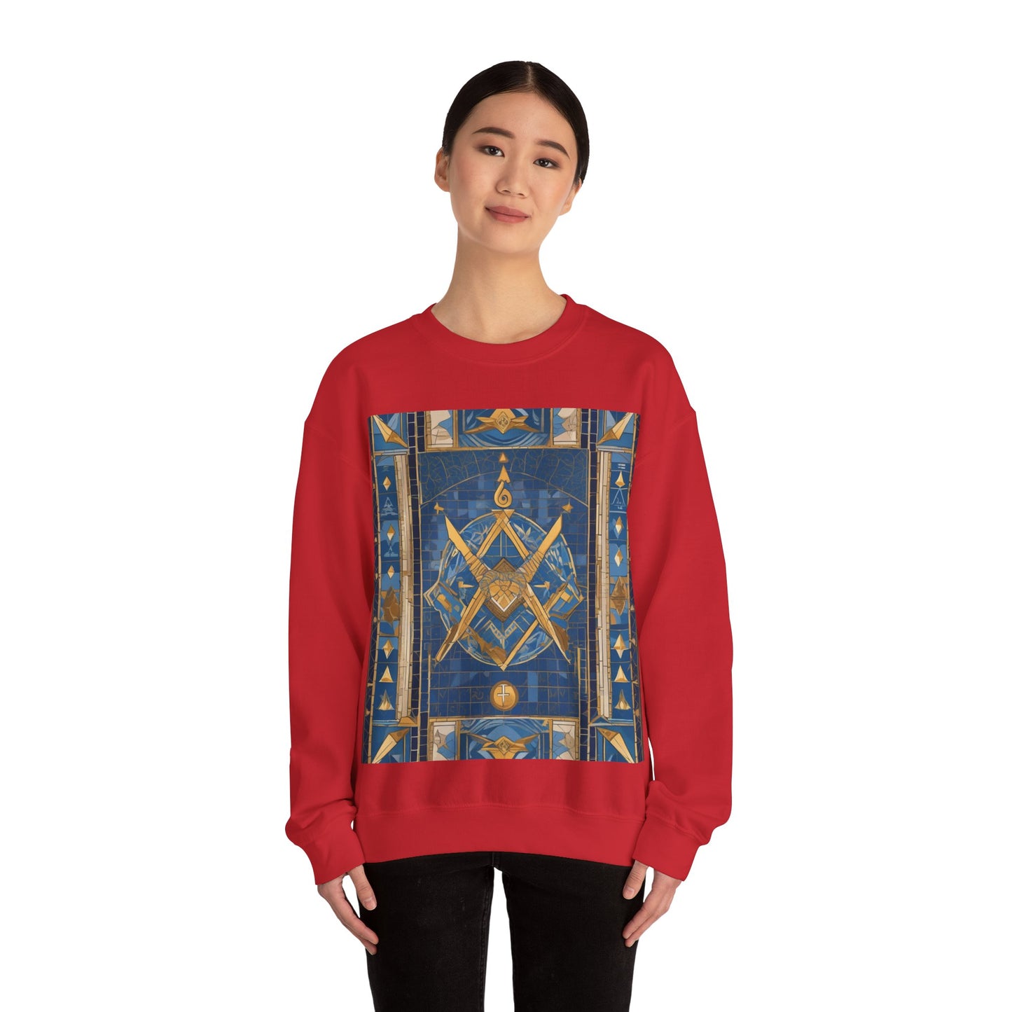 masonic_00035.png — Unisex Heavy Blend Crewneck (G18000)