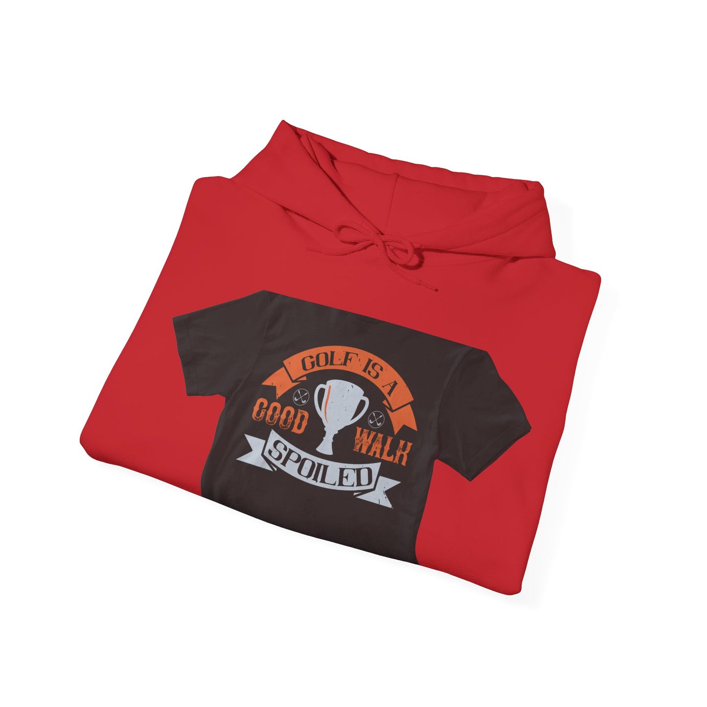 Golf is a good walk spoiled — Unisex Heavy Blend Hoodie (G18500)