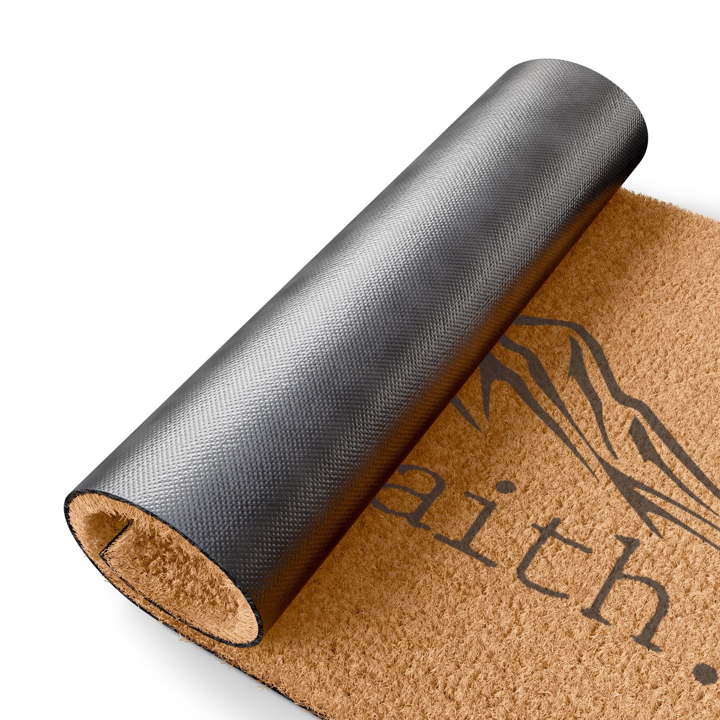 Walk by Faith: Inspirational Doormat for a Graceful Entrance