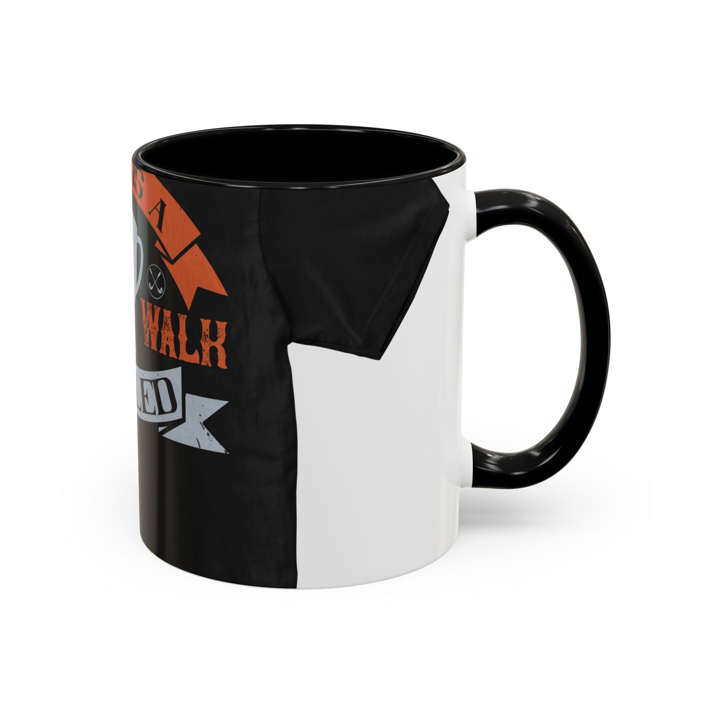 Golf is a good walk spoiled — Accent Mug 11/15oz