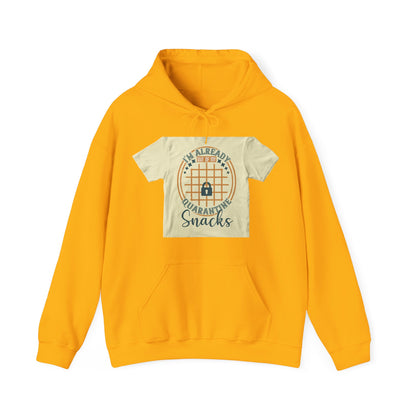 i'm already out of my quarantine snacks — Unisex Heavy Blend Hoodie (G18500)