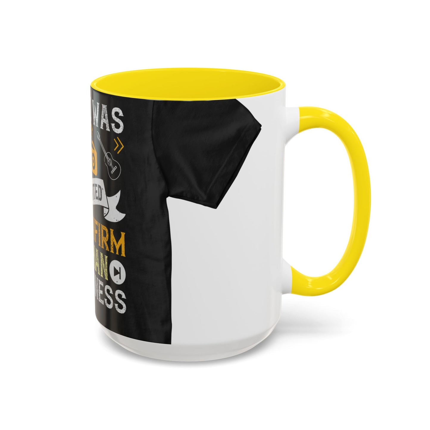 Music was invented to confirm human loneliness — Accent Mug 11/15oz