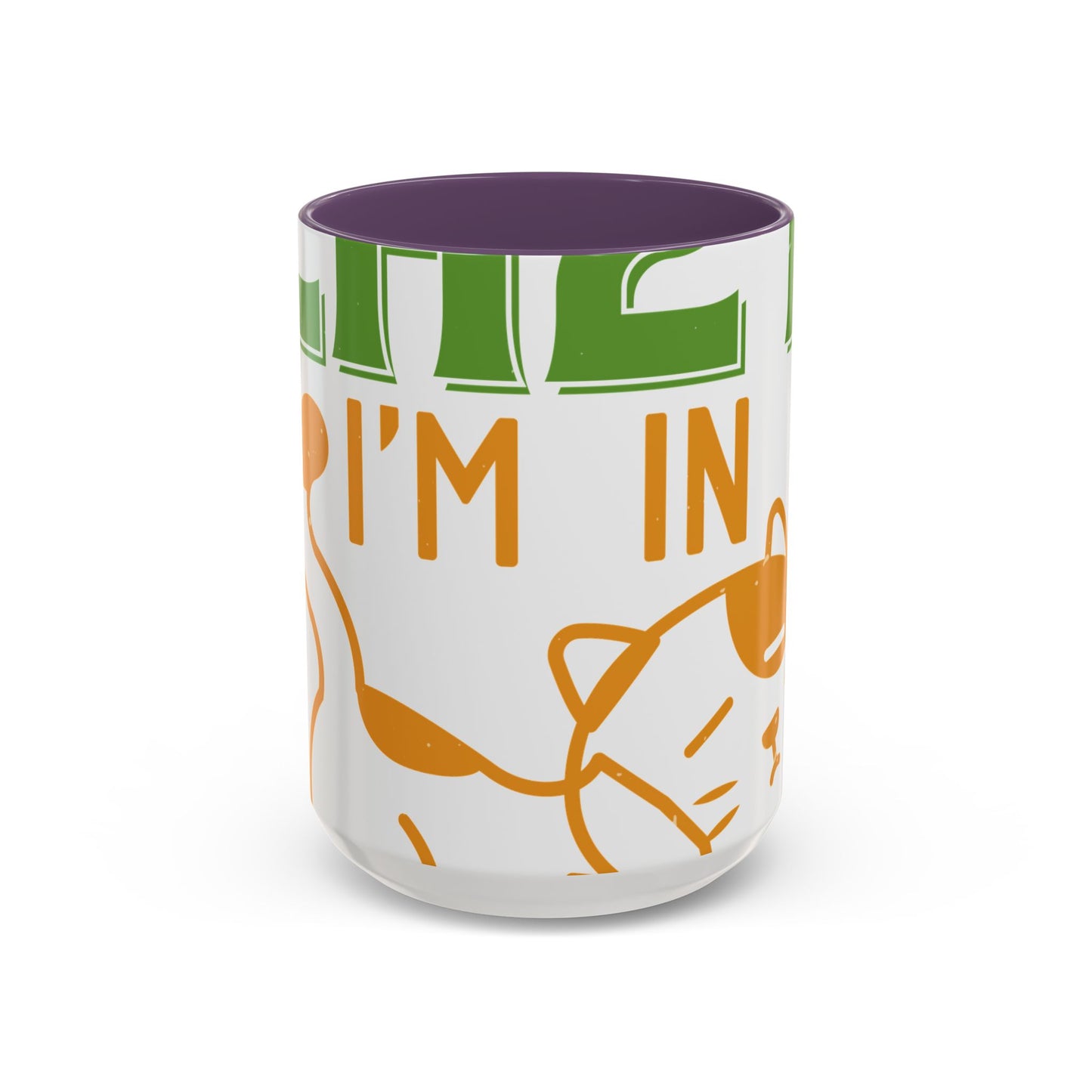 iΓÇÖm not lazy iΓÇÖm in quarantine-01 — Accent Mug 11/15oz