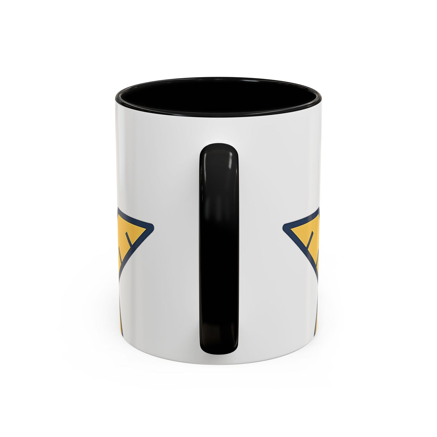 Plain Square and compass — Accent Mug 11/15oz
