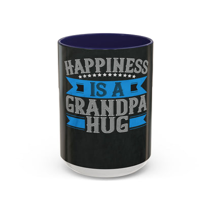Happiness is a grandpa hug-02 — Accent Mug 11/15oz