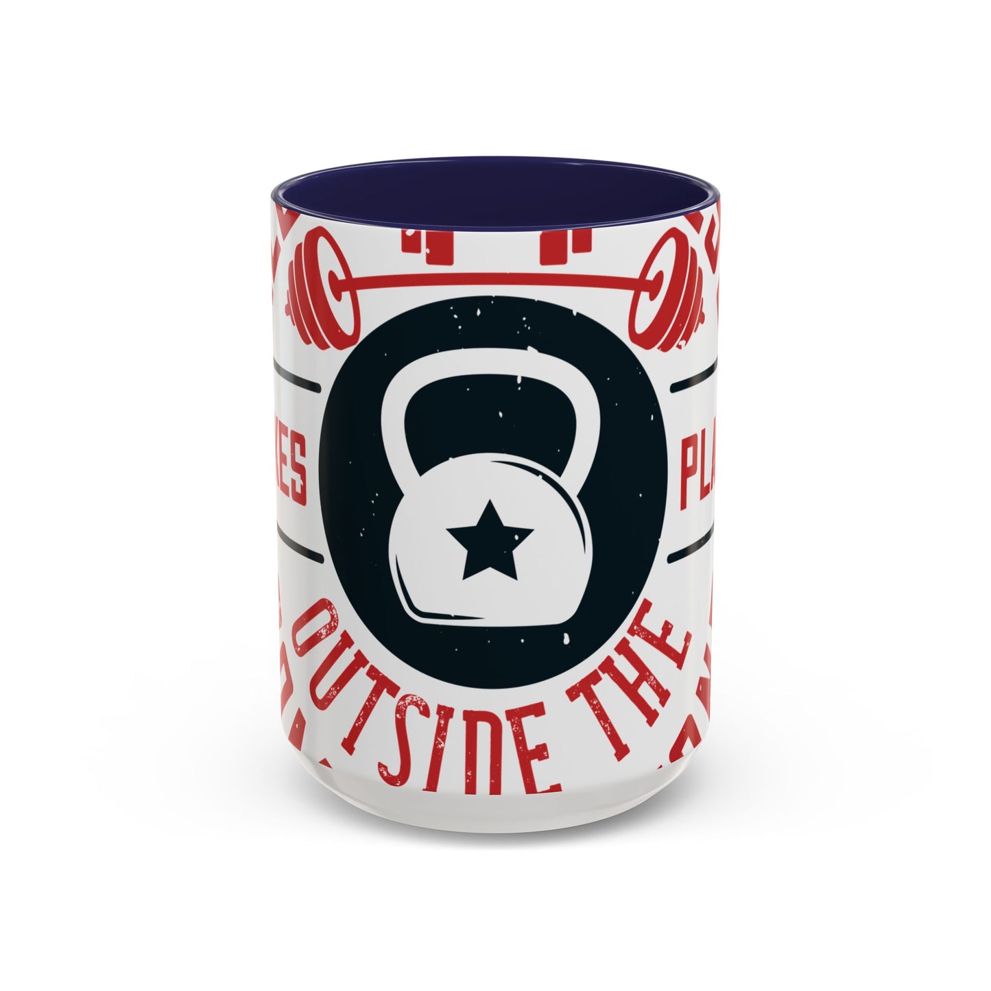 All progress takes place outside the comfort zone-01 — Accent Mug 11/15oz