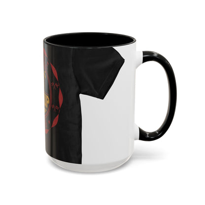 motorcycle group riding — Accent Mug 11/15oz