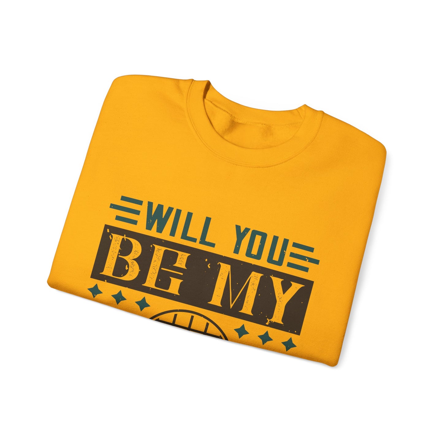 will you be my quarantine-01 — Unisex Heavy Blend Crewneck (G18000)