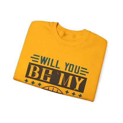 will you be my quarantine-01 — Unisex Heavy Blend Crewneck (G18000)