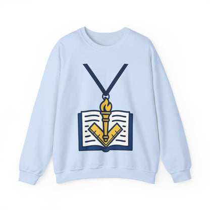 Education Officer - Lecturer - Instructor — Unisex Heavy Blend Crewneck (G18000)