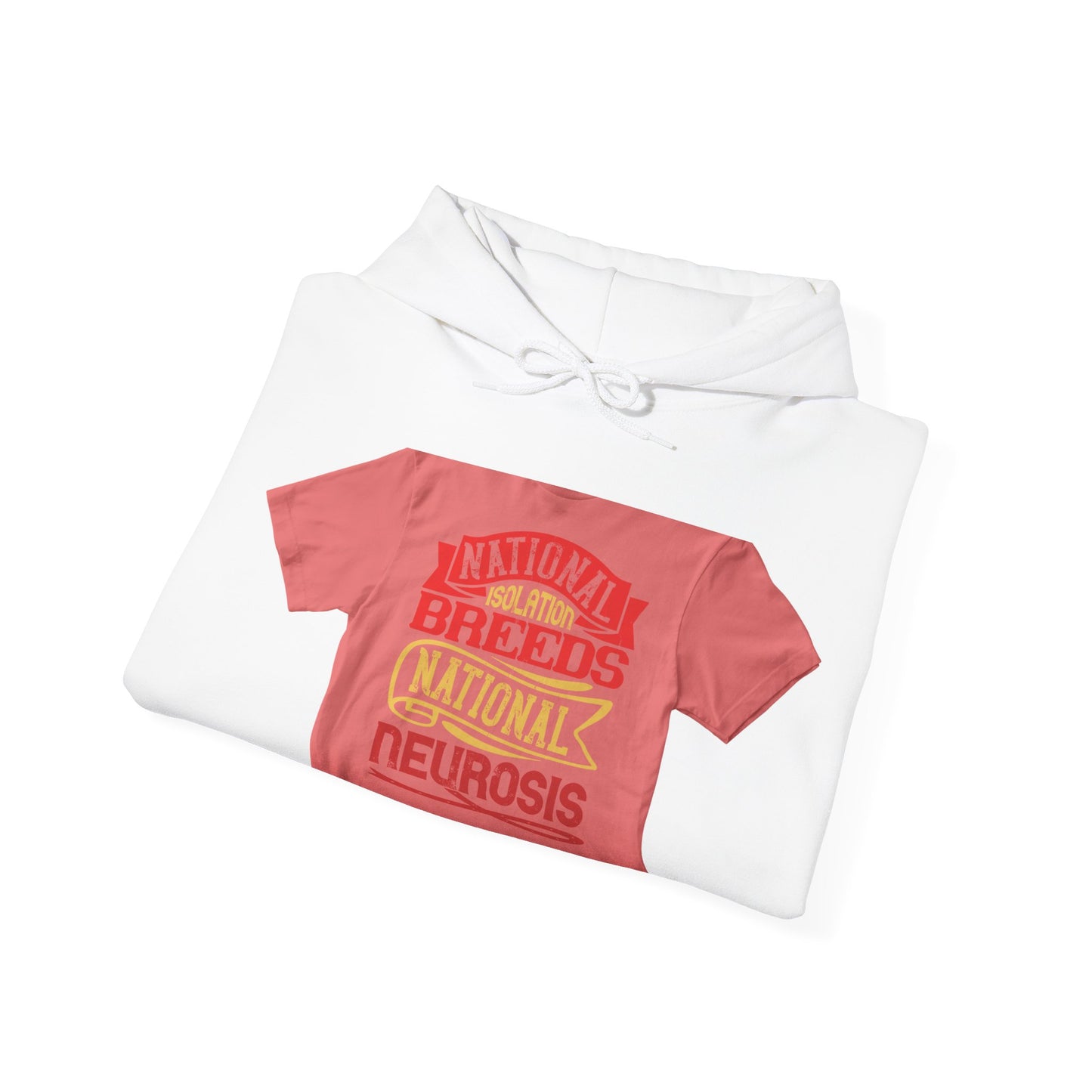 National isolation breeds national neurosis — Unisex Heavy Blend Hoodie (G18500)