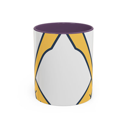 Plain Square and compass — Accent Mug 11/15oz