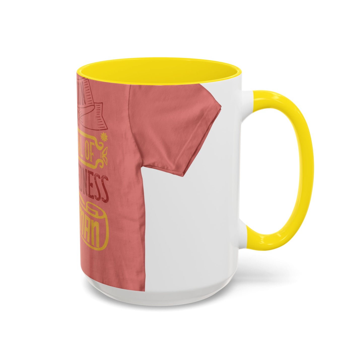 Isolation is the sum total of wretchedness to a man — Accent Mug 11/15oz