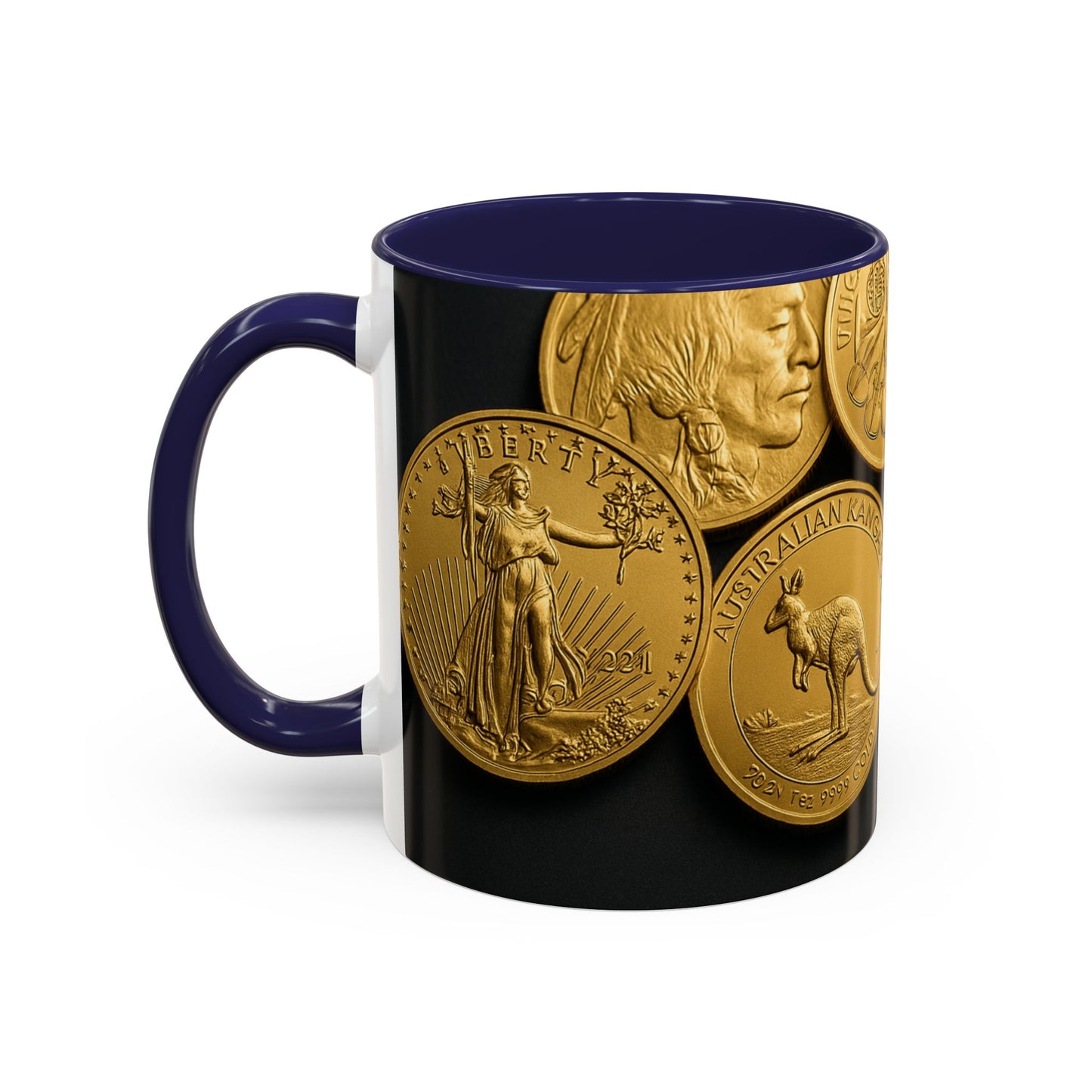 Absolute bullion banner and pictures of gold Jul 5, 2025, 06_39_35 PM — Accent Mug 11/15oz