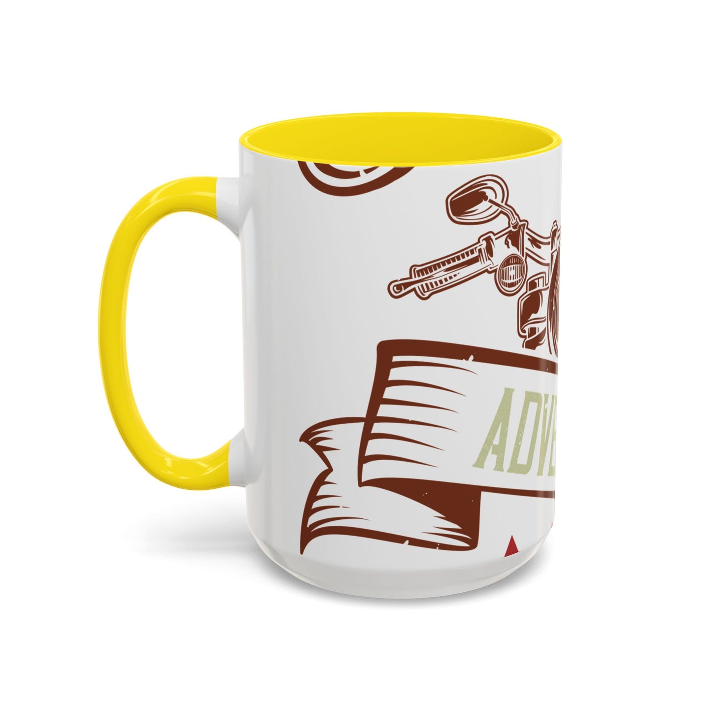 life is either a daring adventure or nothing-01 — Accent Mug 11/15oz