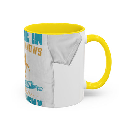 Anyone in recovery knows that isolation is the biggest enemy — Accent Mug 11/15oz