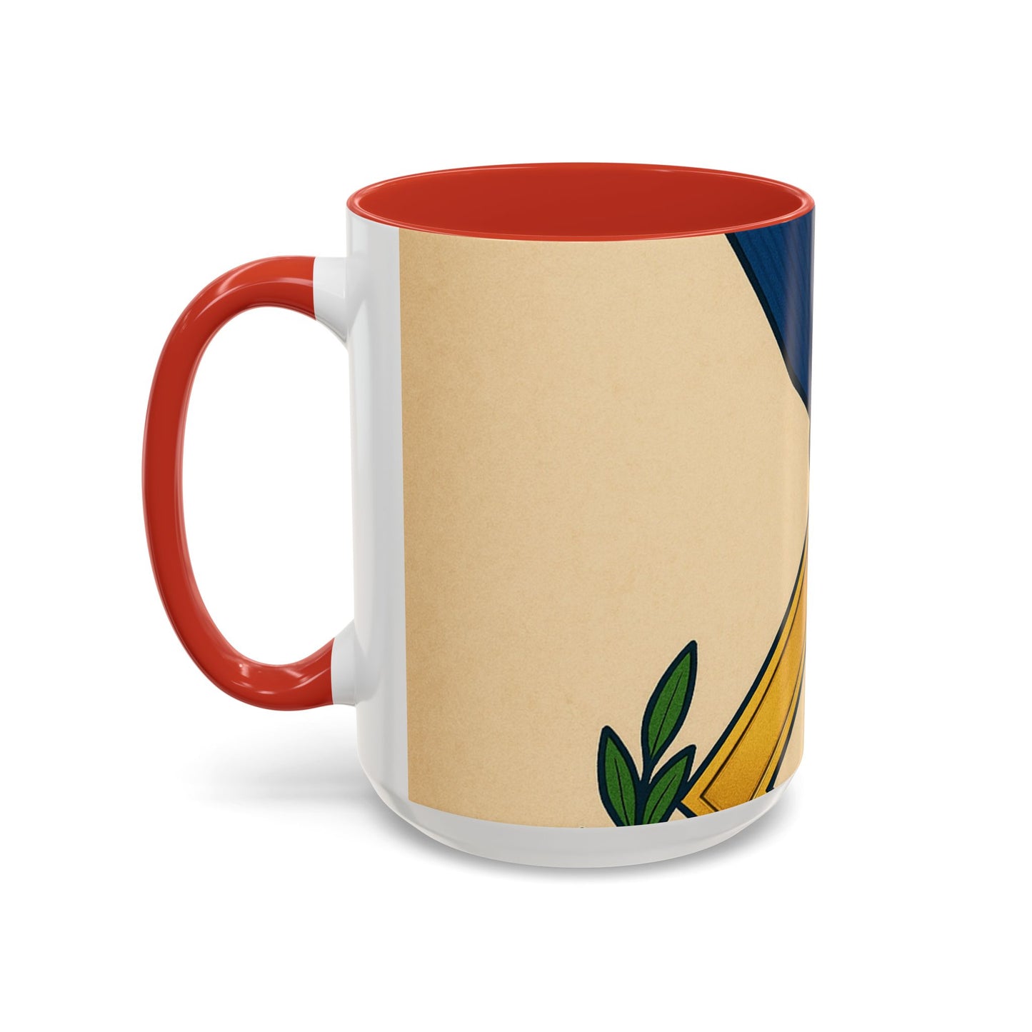 Worshipful master jewel Square — Accent Mug 11/15oz