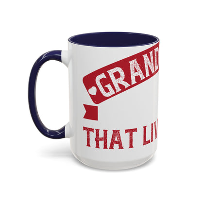 My grandfather always said that living is like licking honey off a thorn-01 — Accent Mug 11/15oz