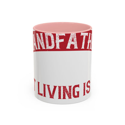 My grandfather always said that living is like licking honey off a thorn-01 — Accent Mug 11/15oz
