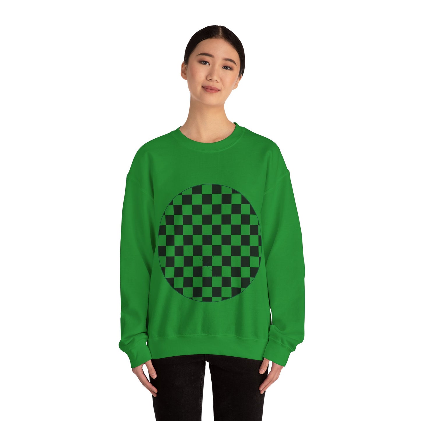 Masonic_Mosaic_Badge_4800 — Unisex Heavy Blend Crewneck (G18000)