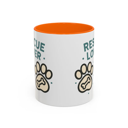 Rescue Lover Coffee Mug, Pet Owner Gift, Animal Rescue Merchandise, Dog Lover Cup, Rescue Pet Appreciation