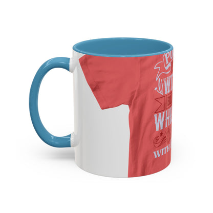 Politics is war without bloodshed, while war is politics with bloodshed — Accent Mug 11/15oz