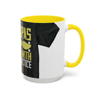 Grandpas are daddies with extra practice-2 — Accent Mug 11/15oz