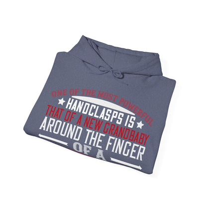 One of the most powerful handclasps-1 — Unisex Heavy Blend Hoodie (G18500)