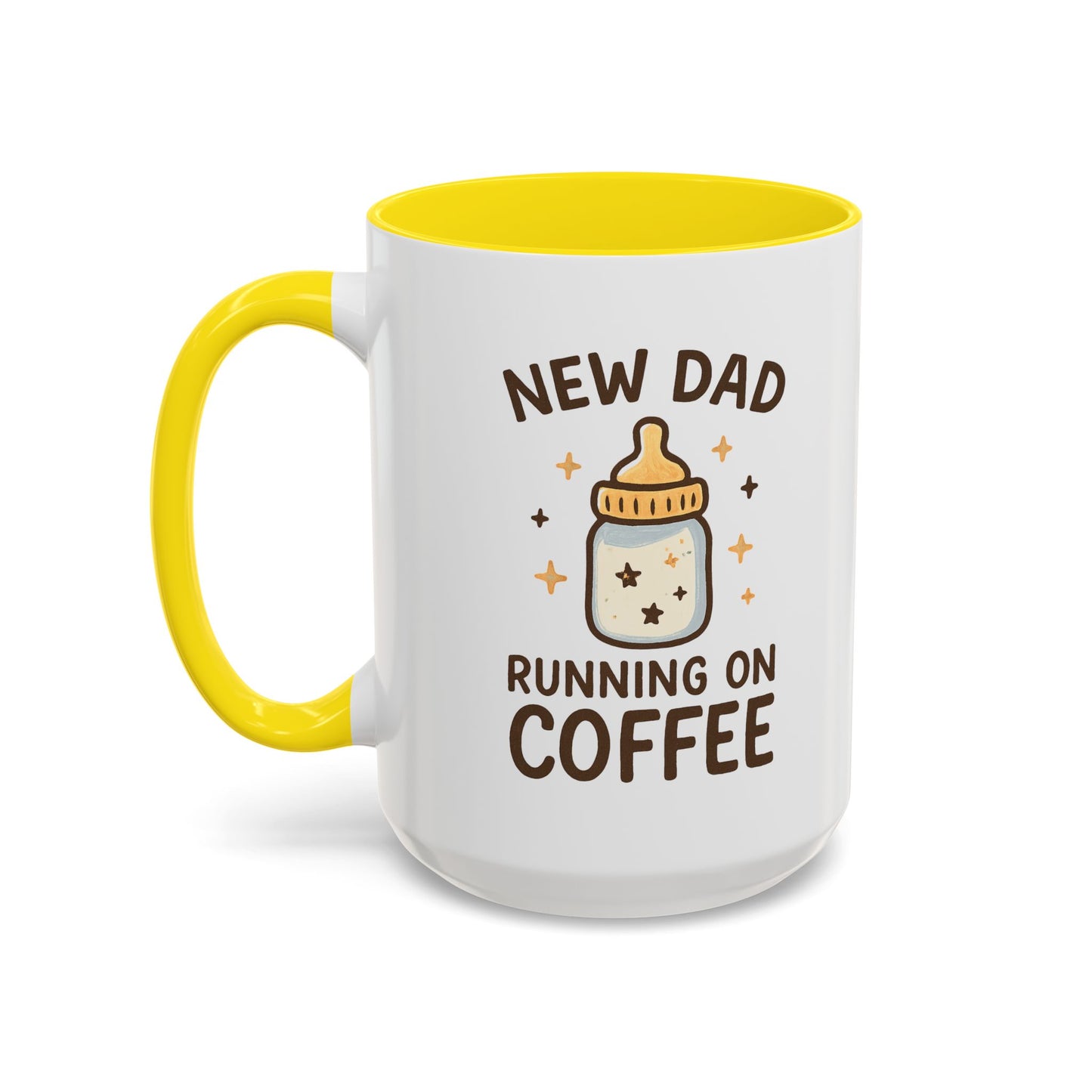 New Dad Coffee Mug | Funny Gift for New Parents | Baby Shower, Birthday, Dad's Day | 11oz & 15oz