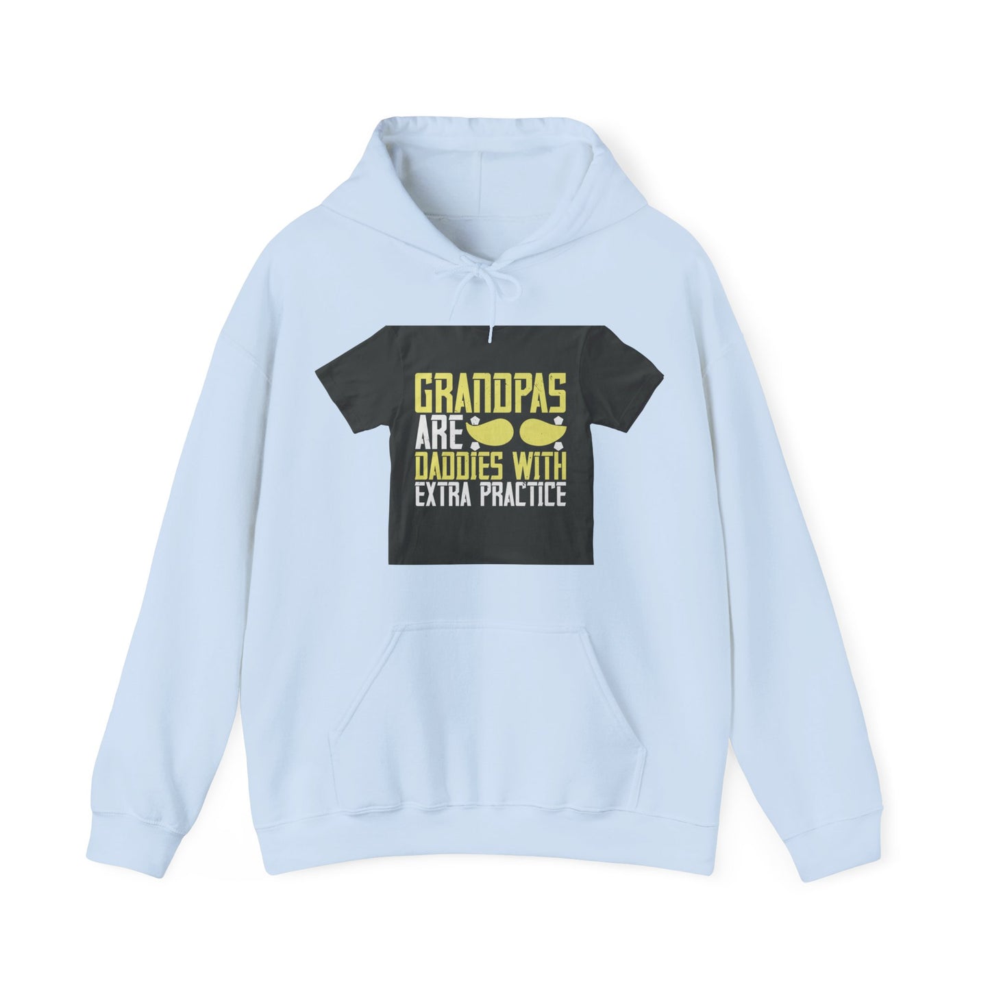 Grandpas are daddies with extra practice-2 — Unisex Heavy Blend Hoodie (G18500)