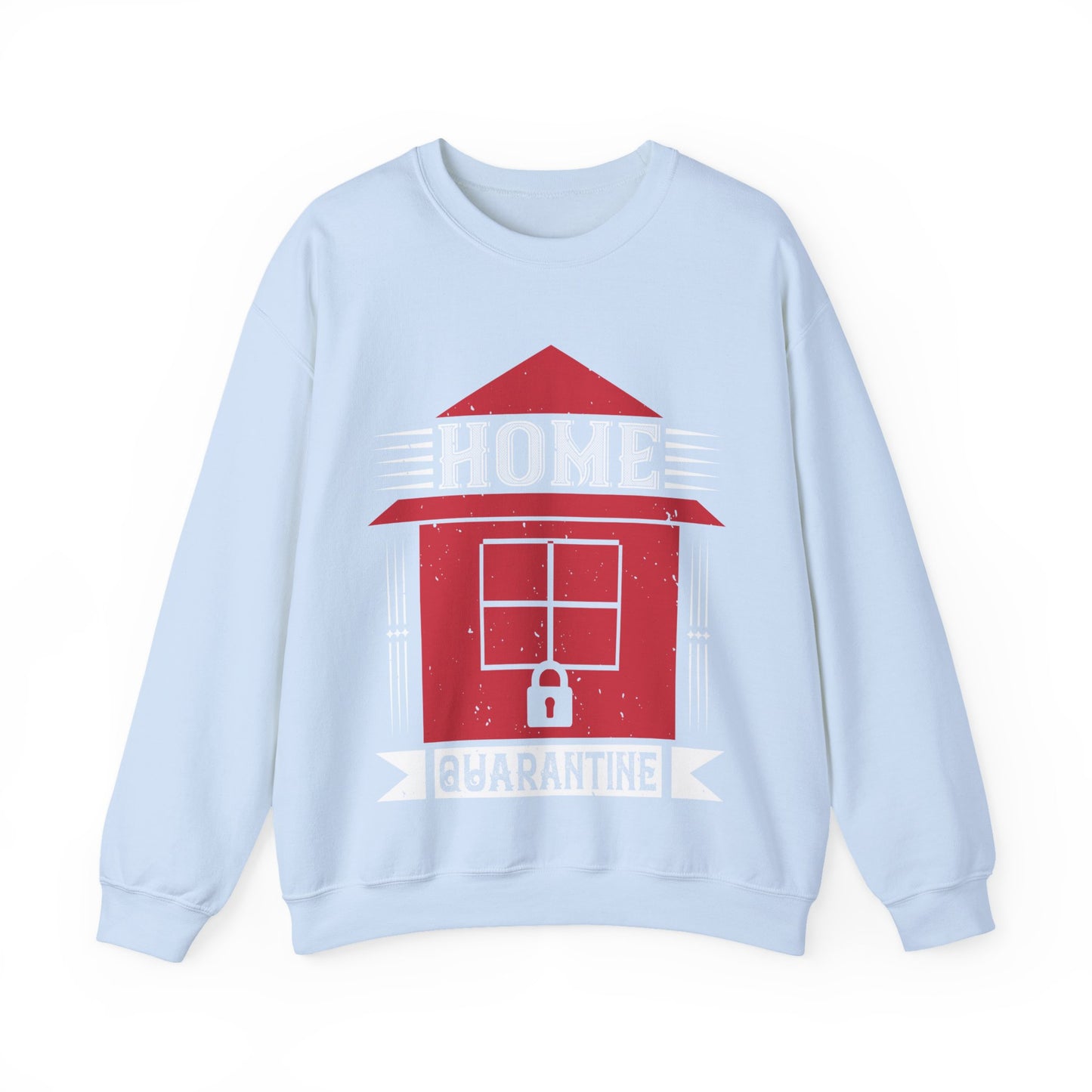 home quarantine-01 — Unisex Heavy Blend Crewneck (G18000)