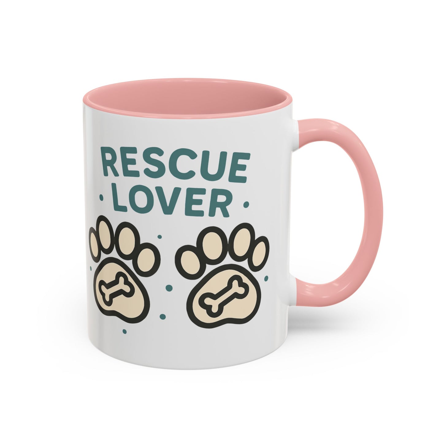 Rescue Lover Coffee Mug, Pet Owner Gift, Animal Rescue Merchandise, Dog Lover Cup, Rescue Pet Appreciation