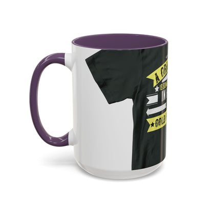 A grandfather is someone with silver-02 — Accent Mug 11/15oz