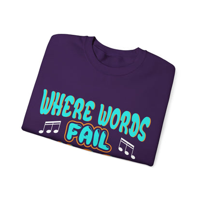 Music (28) — Unisex Heavy Blend Crewneck (G18000)