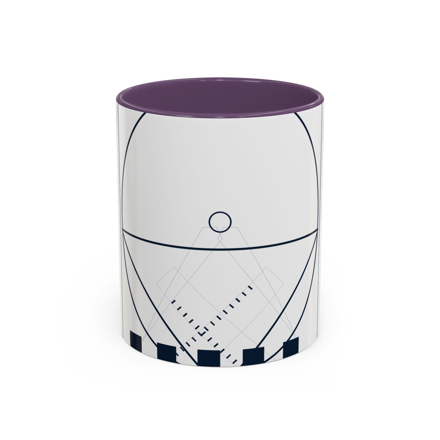 Masonic_Pillars_Crest_5400 — Accent Mug 11/15oz