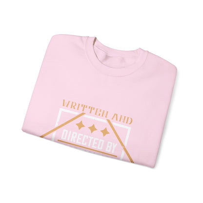 written and directed by quentin quarantine-01 — Unisex Heavy Blend Crewneck (G18000)