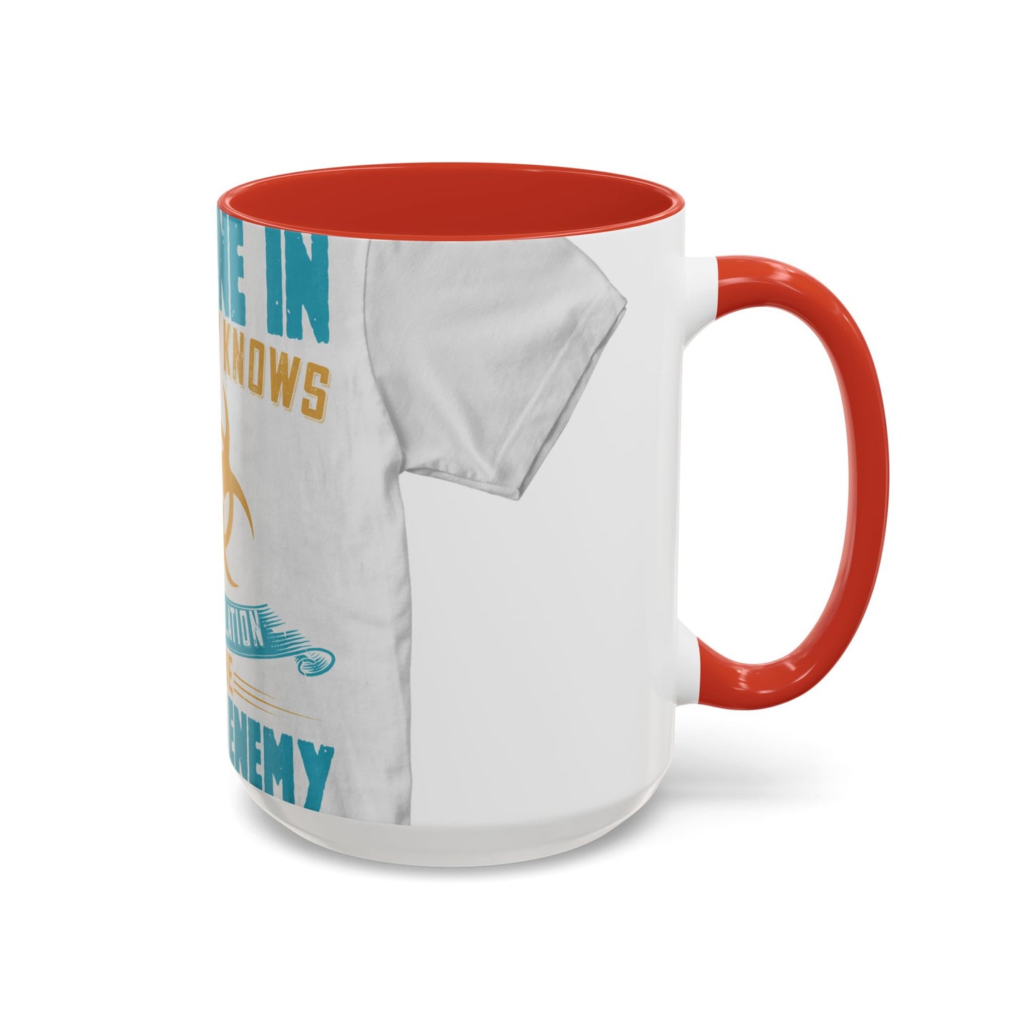 Anyone in recovery knows that isolation is the biggest enemy — Accent Mug 11/15oz