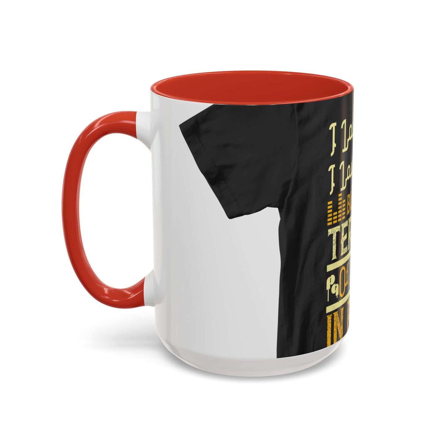 I love music, I love to sing, but I am terrified of singing in public — Accent Mug 11/15oz