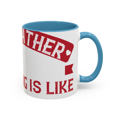My grandfather always said that living is like licking honey off a thorn-01 — Accent Mug 11/15oz