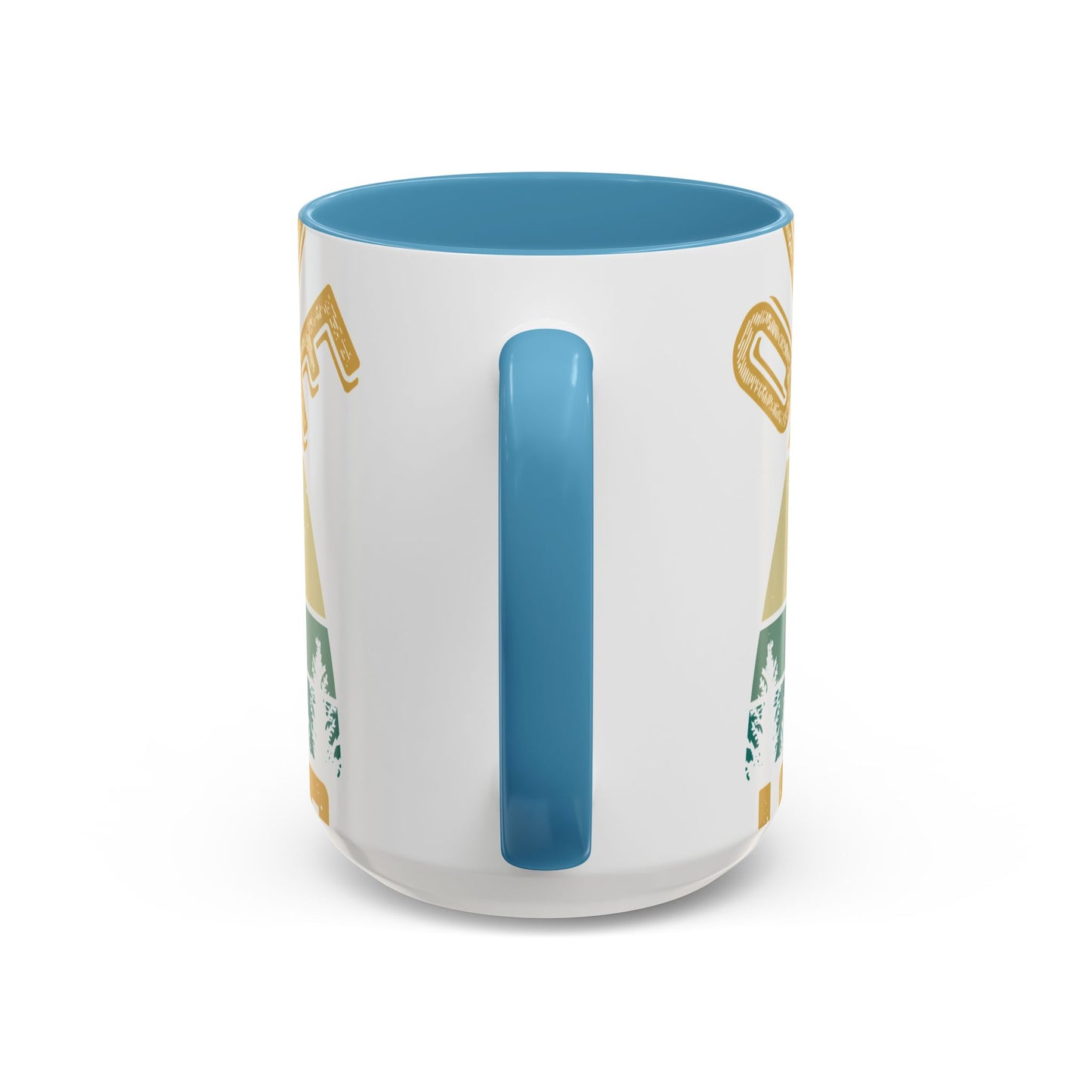 i think quarantine is spelled camping-01 — Accent Mug 11/15oz
