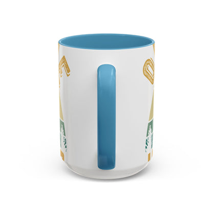 i think quarantine is spelled camping-01 — Accent Mug 11/15oz