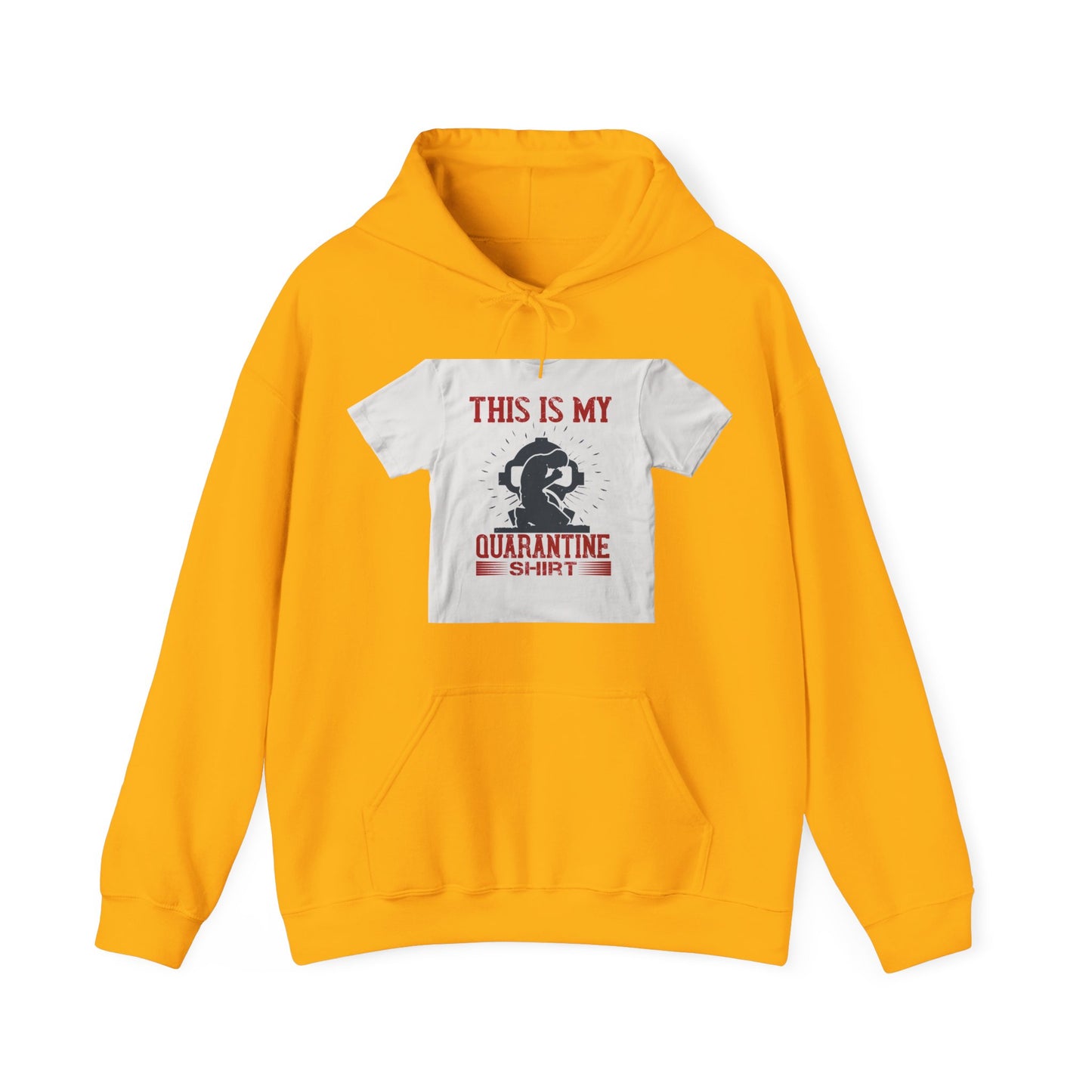 this is my quarantine — Unisex Heavy Blend Hoodie (G18500)