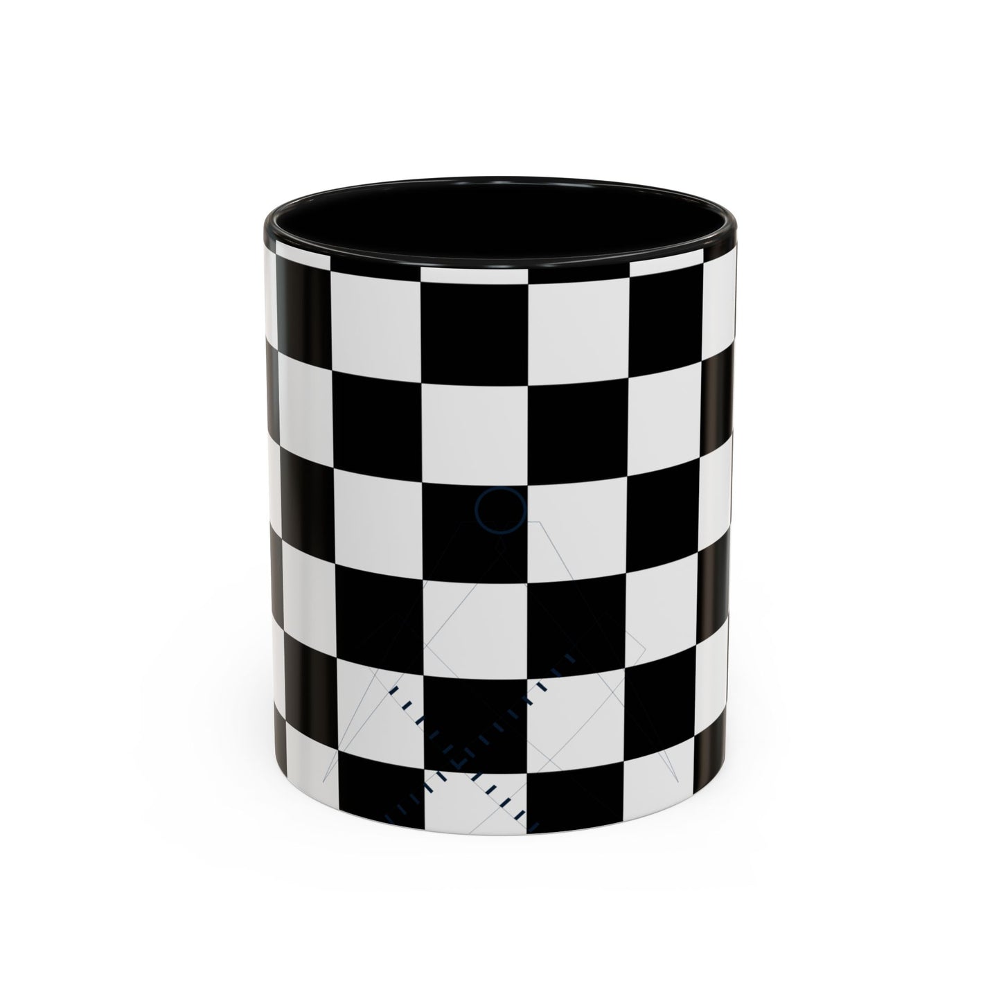 Masonic_Mosaic_Badge_4800 — Accent Mug 11/15oz